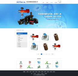 锌硕精密 专业网站效果图，深圳网络公司技术服务新标杆